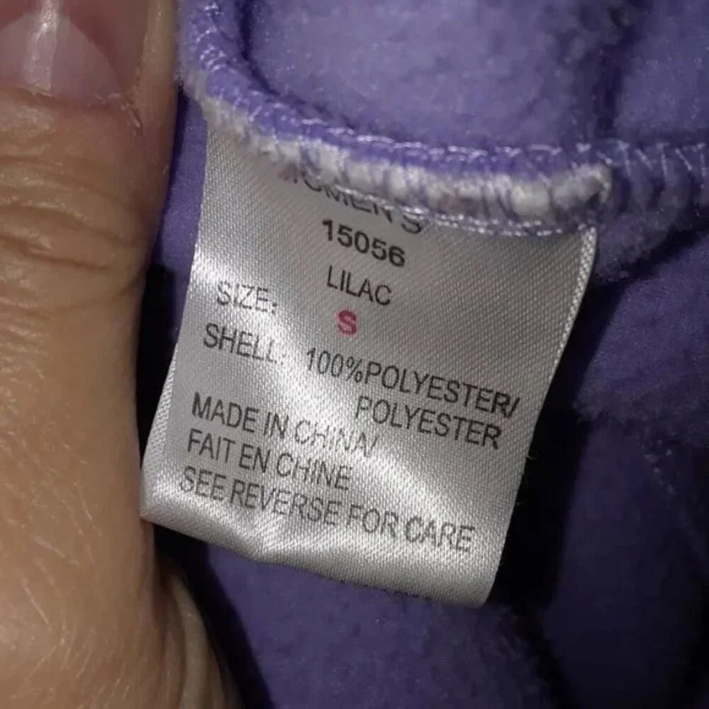 Woolrich Andes Full Zip Fleece Jacket - Lilac - Picture 4 of 4